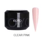 פוליג'ל 50 מ"ל קויו – Clear Pink